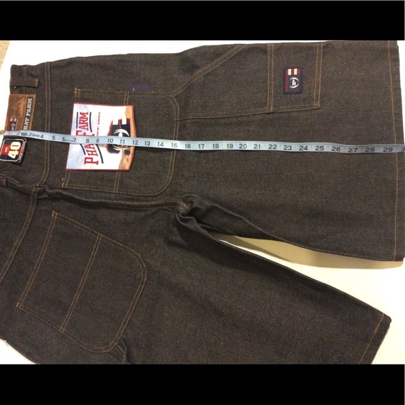 Phat Farm Denim Carpenter Shorts Men Sz 40 NWOT - Picture 8 of 11